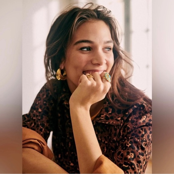 SÉZANE Will Jacket - Leopard - Picture 3 of 10